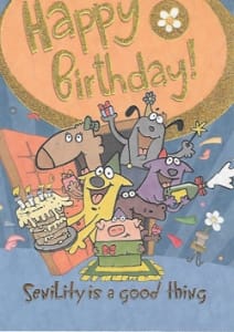 Humor Birthday Greeting Card, Funny Birthday Greeting Card