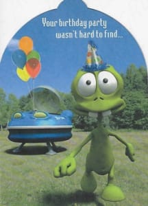 Humor Birthday Greeting Card, Funny Birthday Greeting Card