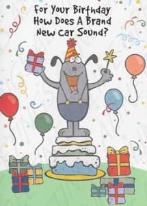 Humor Birthday Greeting Card, Funny Birthday Greeting Card