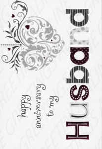 Pkt #3-661-Husband Anniversary