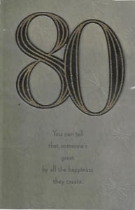 American Greetings Birthday Card