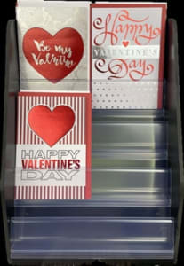 8 Pocket Greeting Card Seasonal  Counter Display