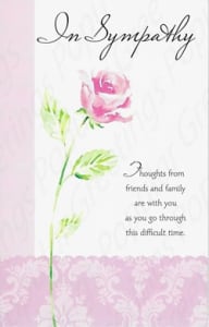 Pre-priced Sympathy Cards, Value Priced Sympathy Cards