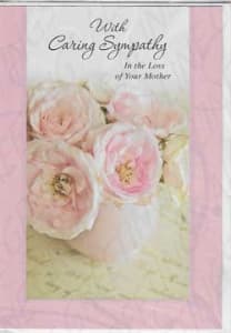 Pre-priced Loss of Mother Sympathy Cards, Value Priced Loss of Mother Sympathy Cards