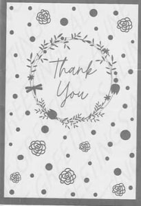 Pre-priced Thank You Cards, Value Priced Thank You Cards