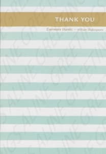 Pre-priced Thank You Cards, Value Priced Thank You Cards
