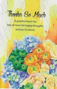 Pre-priced Thank You Cards, Value Priced Thank You Cards