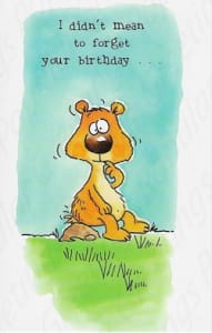 Pre-priced Belated Birthday Cards, Value Priced Belated Birthday Cards