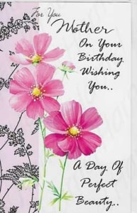 Pre-Priced Mother Birthday Cards, Value Priced Mother Birthday Cards