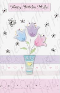 Pre-Priced Mother Birthday Cards, Value Priced Mother Birthday Cards