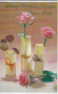 Pre-Priced Wife Birthday Cards, Value Priced Wife Birthday Cards