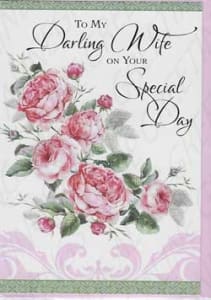 Pre-Priced Wife Birthday Cards, Value Priced Wife Birthday Cards