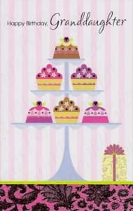 Pre-Priced Granddaughter Birthday Cards, Value Line Granddaughter Birthday Cards
