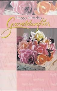Pre-Priced Granddaughter Birthday Cards, Value Line Granddaughter Birthday Cards