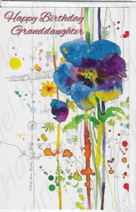 Pre-Priced Granddaughter Birthday Cards, Value Priced Granddaughter Birthday Cards