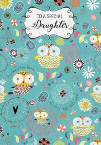 Pre-Priced Daughter Birthday Cards, Value Priced Daughter Birthday Cards