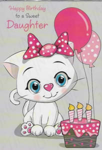 Pre-Priced Daughter Birthday Cards, Value Line Daughter Birthday Cards