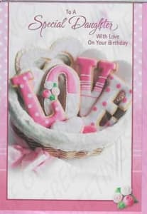 Pre-Priced Daughter Birthday Cards, Value Priced Daughter Birthday Cards