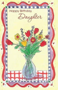 Pre-Priced Daughter Birthday Cards, Value Priced Daughter Birthday Cards