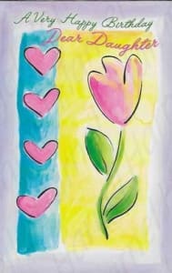 Pre-Priced Daughter Birthday Cards, Value Priced Daughter Birthday Cards