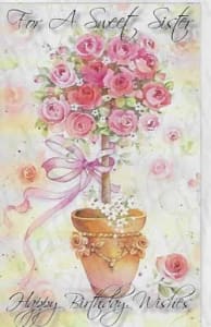 Pre-Priced Sister Birthday Cards, Value Priced Sister Birthday Cards