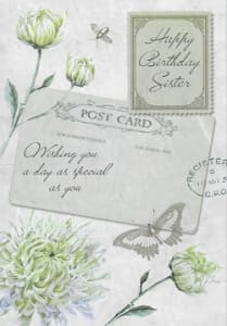 Pre-Priced Sister Birthday Cards, Value Line Sister Birthday Cards