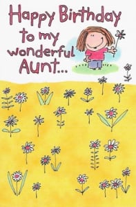 Pre-Priced Aunt Birthday Cards, Value Line Aunt Birthday Cards
