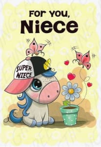 Pre-Priced Niece Birthday Cards, Value Priced Niece Birthday Cards