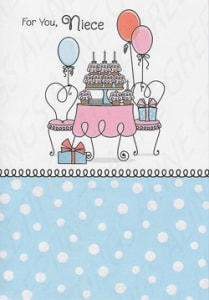 Pre-Priced Niece Birthday Cards, Value Priced Niece Birthday Cards