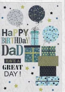 Pre-Priced Dad Birthday Cards, Value Priced Dad Birthday Cards