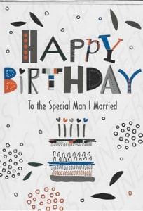 Pre-Priced Husband Birthday Cards, Value Priced Husband Birthday Cards