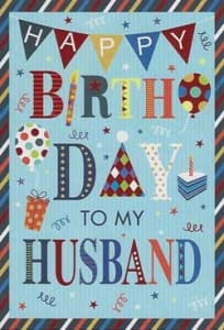 Pre-Priced Husband Birthday Cards, Value Priced Husband Birthday Cards