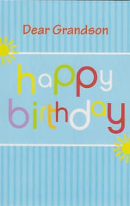Pre-Priced Grandson Birthday Cards, Value Priced Grandson Birthday Cards
