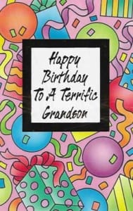 Pre-Priced Grandson Birthday Cards, Value Priced Grandson Birthday Cards