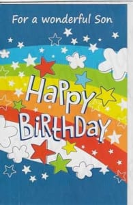 Pre-Priced Son Birthday Cards, Value Priced Son Birthday Cards