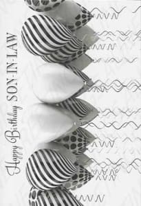 Pre-Priced Son-In-Law Birthday Cards, Value Priced Son-In-Law Birthday Cards