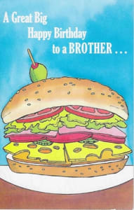 Pre-Priced Brother Birthday Cards