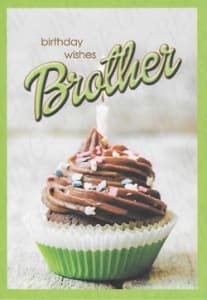 Pre-Priced Brother Birthday Cards