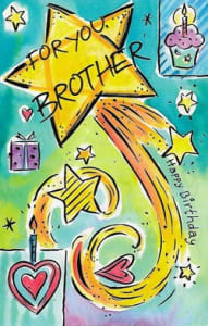 Pre-Priced Brother Birthday Cards