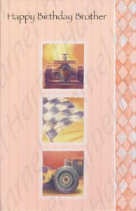 Pre-Priced Brother Birthday Cards