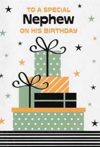 Pre-Priced Nephew Birthday Cards