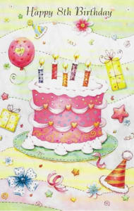 Pkt #9-371-Age 8 Birthday