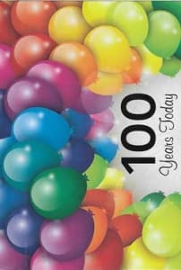 Pkt #9-378-100-Age 100 Birthday