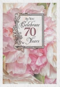 Pkt #9-378-70-Age 70 Birthday