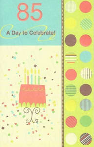 Pkt #9-378-85-Age 85 Birthday