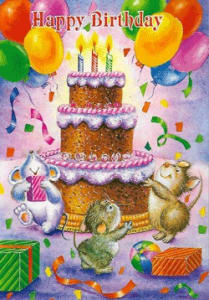 Pkt #9-398-Juvenile Boy Birthday