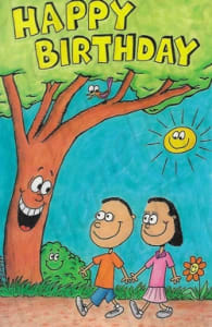 Pkt #9-408-Juvenile Boy Birthday