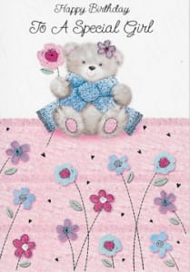 Pkt #9-410-Juvenile Girl Birthday