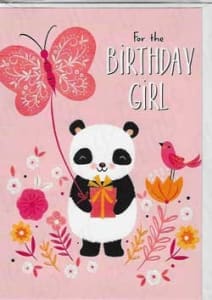 Pkt #9-412-Juvenile Girl Birthday