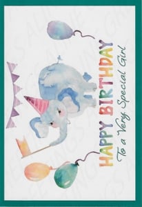 Pkt #9-415-Juvenile Girl Birthday